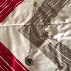 Slytherin snake long necklace